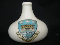 5928 WH Goss Model of Ludlow Sack Bottle - Sandown (Isle of Wight)