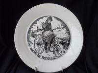H500 Portmeirion Velocipedes - 8 1/2" Plate - The Norton-Fox Tricycle of 1887