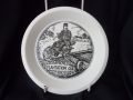 H510 Portmeirion Velocipedes - 6 1/2" Plate/Dish - Improved Plantation Car 1880 Silk Glazed