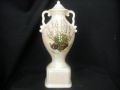 5893 Carlton Crested China Trophy Lucky White Heather from Glasgow