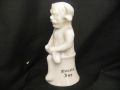 11379 Willow Art Crested China Model of Lincoln Imp sitting on plinth - City of Lincoln Crest