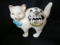 10754 Willow Art China - Cat with a Blue Bow - Southport