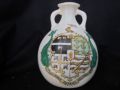 2154 WH Goss Model of Lincoln Vase - Two Crests - Ilfracombe  & Devon, Crested China