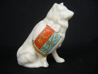 10683 Willow Art Crested China Collie Dog - City of Peterborough