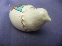 1864 Carlton China Chick hatching from egg - Exmouth