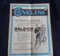 H1351 Cycling Magazine No. 1790 Vol. LX1X Selling a Second-Hand Bicycle May 8th 1925