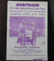 PJ571 Overtoom 110 Mile International Cycle Race 1990 - Steve Farrell winning 1989 Race