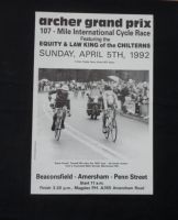 PJ628 Archer RC Grand Prix 107-Mile International Cycle Race 1992 - Steve Farrell winning 1991