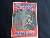 H1340 Six Day Cycle Race (Skol 6) Empire Pool & Sports Arena Wembley Programme 1952