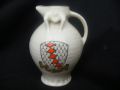 4245 WH Goss Crested China Boston Ewer - Crest is for Alan De Plunkent from Corfe Castle