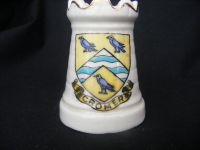 9863 Arcadian Crested China Castle Chess Piece - Cromer in Norfolk