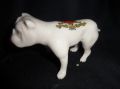 12073 British Manufacture Crested China Bulldog - Perth (Scotland)