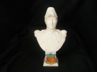 10876 Coronet Crested China World War One (WW1) Model of Sir John Jellicoe - Crest for Walthamstow an area in London