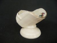 9422 Cable Crested China Model of a Helmet Shaped Coal Scuttle - Liverpool