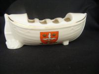 10452 Shelley Crested China Lifeboat Number 323 - Colchester (Essex)