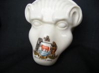 4224 WH Goss Crested China - The Nose of Brazenose Oxford - Arms of the City of Oxford