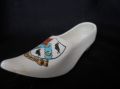 12086 WH Goss Crested China Norwegian Wooden Shoe - Kettering (Northamptonshire)