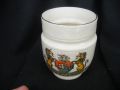 6947 WH Goss Crested China Hen Cloud Urn - City of Bristol