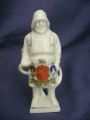 7542 Unmarked Crested China Fisherman holding rope - Tynemouth